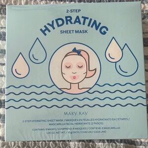 Mary Kay 2-Step Hydrating Sheet Mask - Light Blue